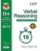 CGP Books, CGP Books - 10-Minute Tests for 11+ Verbal Reasoning Ages 10-11 (Book 2) - CEM Test