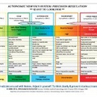 Babette Rothschild, Rothschild Babette - Autonomic Nervous System Table: Laminated Card