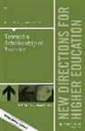 John M. Braxton, He, John M. Braxton - Toward a Scholarship of Practice