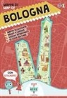 M. Cerato, Mattia Cerato, S. Dania, Sara Dania, D. Piva, Donata Piva - Mappa di Bologna Illustrata. Con adesivi. Ediz. italiana e inglese
