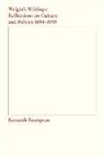 Kenneth Frampton, Frank Lloyd Wright - Wright's Writings – Reflections on Culture and Politics, 1894–1959