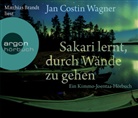 Jan Costin Wagner, Matthias Brandt - Sakari lernt, durch Wände zu gehen, 5 AUdio-CD (Audio book)
