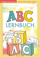 Lisa Wirth, Farbspiel - ABC lernen - Das ABC-Buch der Tiere zum Erlernen des Alphabets | Buchstaben üben und schreiben lernen für Vorschule und Grundschule