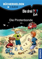 Ul Blanck, Ulf Blanck, Boris Pfeiffer - Die drei ??? Kids, Bücherhelden 2. Klasse, Die Piratenbande; .