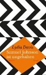 Lydia Davis - Samuel Johnson ist ungehalten