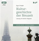 Egon Friedell, Achim Höppner - Kulturgeschichte der Neuzeit, 1 Audio-CD, 1 MP3 (Hörbuch)