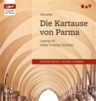 Stendhal, Walter A. Schwarz, Walter Andreas Schwarz - Die Kartause von Parma, 3 Audio-CD, 3 MP3 (Hörbuch)