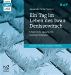 Alexander Solschenizyn, Günther Schramm - Ein Tag im Leben des Iwan Denissowitsch, 1 Audio-CD, 1 MP3 (Hörbuch)