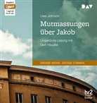 Uwe Johnson, Gert Haucke - Mutmassungen über Jakob, 1 Audio-CD, 1 MP3 (Audio book)