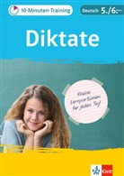 Beat Döring, Beate Döring, Fabia Grabbe, Fabian Grabbe, Karin u a Haller - Klett 10-Minuten-Training Deutsch Rechtschreibung Diktate 5./6. Klasse