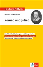 Horst Mühlmann, William Shakespeare - Klett Lektürehilfen William Shakespeare, Romeo und Juliet