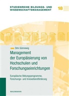 Dirk Günnewig - Management der Europäisierung von Hochschulen und Forschungseinrichtungen