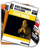 Steve Baker - Blues Harmonica Playalongs, 3 Bde. + 3 Audio-CDs
