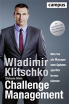 mit Stefanie Bilen, Stefanie Bilen, Wladimi Klitschko, Wladimir Klitschko - Challenge Management
