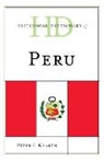 Klaren, Peter F. Klaren, Peter Flindell Klaren, Peter F. Klarén, Peter F. KlarTn - Historical Dictionary of Peru