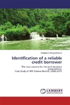 Déogratias Banganirubusa - Identification of a reliable credit borrower