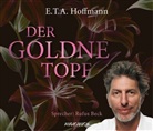 E T A Hoffmann, E.T.A. Hoffmann, Ernst Theodor Amadeus Hoffmann, Rufus Beck, Audiobuc Verlag - Der goldne Topf, 3 Audio-CDs (Hörbuch)