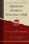 Deputazione Toscana Di Storia Patria - Archivio Storico Italiano, 1898, Vol. 22 (Classic Reprint)