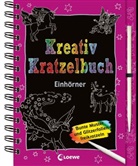 Kristin Labuch, Loewe Kratzel-Welt, Loewe Kratzel-Welt, Loewe Kreativ - Kreativ-Kratzelbuch: Einhörner