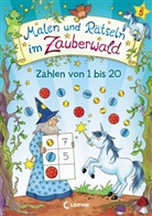 Corina Beurenmeister, Loewe Lernen und Rätseln - Malen und Rätseln im Zauberwald - Zahlen von 1 bis 20