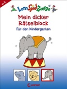 Angelika Penner, Loewe Lernen und Rätseln - Mein dicker Rätselblock für den Kindergarten