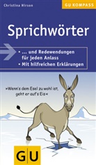 Christina Hirson - Sprichwörter