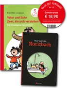 Erich Ohser, Erich Ohser alias e. o. plauen, Erich Ohser alias e.o. plauen, E. O. Plauen - Vater und Sohn: Zwei, die sich verstehen, Buch plus Notizbuch, 2 Bde.