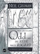 Neil Gaiman, Chris Riddell, Chris Riddell, Andreas Steinhöfel - Der lächelnde Odd und die Reise nach Asgard