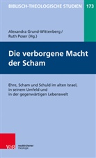 Jörg Frey, Jörg Frey u a, Alexandra Grund-Wittenberg, Alexandra Grund-Wittgenstein, Friedhelm Hartenstein, Bernd Janowski... - Die verborgenen Macht der Scham