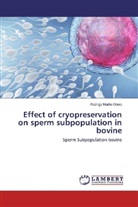 Rodrigo Muiño Otero - Effect of cryopreservation on sperm subpopulation in bovine