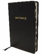 Thomas Nelson, Thomas Nelson - KJV Holy Bible: Large Print Thinline, Black Leathersoft, Red Letter, Comfort Print (Thumb Indexed): King James Version