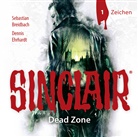 Sebastian Breidbach, Denni Ehrhardt, Dennis Ehrhardt, Celine Fontanges, Wolfgang Häntsch, Stephanie Kellner... - SINCLAIR - Dead Zone - Zeichen, 1 Audio-CD (Hörbuch)