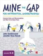 Jennifer R. Novak, Jennifer R. R. Novak, Jennifer Rose Novak, John SanGiovanni, John J (Howard Public School System) Sangiovanni, John J. Sangiovanni... - Mine the Gap for Mathematical Understanding, Grades 6-8