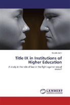 Sorath Dahri - Title IX in Institutions of Higher Education