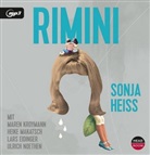 Sonja Heiss, Margartia Broich, Lars Eidinger, Joachim Król, Heike Makatsch - Rimini, 2 MP3-CDs (Hörbuch)