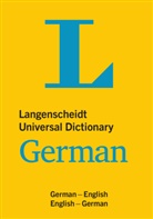 Redaktio Langenscheidt, Redaktion Langenscheidt - Langenscheidt Universal Dictionary German