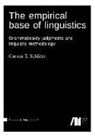 Carson T Schütze, Carson T. Schütze - The empirical base of linguistics