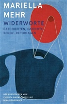 Christa Baumberger, Nina Debrunner, Eder-Jorda, Be Eder-Jordan, Mariella Mehr, Christa Baumberger... - Widerworte