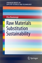 Elza Bontempi - Raw Materials Substitution Sustainability