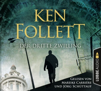 Ken Follett, Mareike Carrière, Jörg Schüttauf - Der dritte Zwilling, 4 Audio-CDs (Audio book) - Roman                     .
