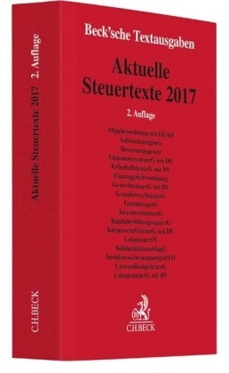 Aktuelle Steuertexte 2017 - Textausgabe