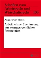 Antje Hirsch-Hottes, Abbo Junker - Arbeitnehmerüberlassung aus vertragsrechtlicher Perspektive