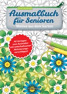 Monika Twachtmann - Ausmalbuch für Senioren. Motive aus dem Garten.