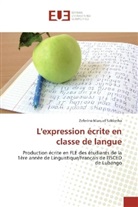 Zeferino Manuel Saldanha - L'expression écrite en classe de langue