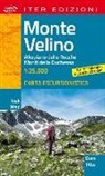 Monte Velino. Altopiano delle Rocche. Monti della Duchessa. Carta escursionistica 1:25.000