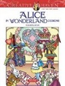 Creative Haven, Marty Noble - Alice in Wonderland designs coloring book