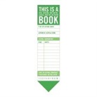 Knock Knock - Knock Knock This is a Book Bookmark Pad