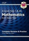 CGP Books, CGP Books - AS-Level Maths AQA Complete Revision & Practice (with Online Edition)