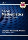 CGP Books, CGP Books - A-Level Maths Edexcel Complete Revision & Practice (with Online Edition & Video Solutions)