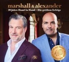 Jay Alexander, Marc Marshall, Marshall &amp; Alexander - 20 Jahre Hand in Hand - die größten Erfolge, 2 Audio-CDs (Hörbuch)